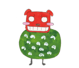 cheerful Shishimai sticker #13931945