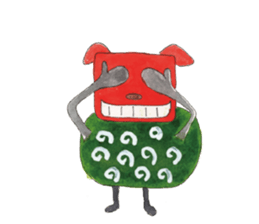 cheerful Shishimai sticker #13931947