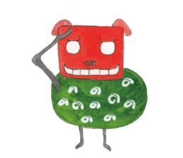 cheerful Shishimai sticker #13931966