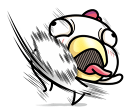ah chicken2 sticker #13931997