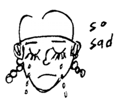 A group of weird. human beings. sticker #13932106