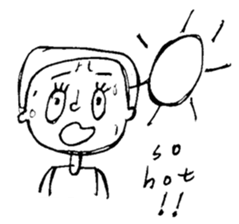 A group of weird. human beings. sticker #13932111