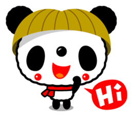 bobbed hair head Zoo Winter sticker #13932895