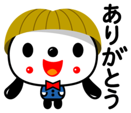 bobbed hair head Zoo Winter sticker #13932899