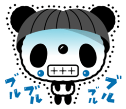 bobbed hair head Zoo Winter sticker #13932904