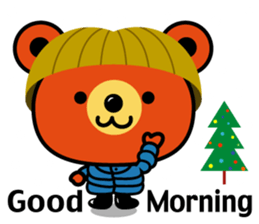 bobbed hair head Zoo Winter sticker #13932906