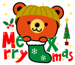 bobbed hair head Zoo Winter sticker #13932912