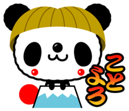 bobbed hair head Zoo Winter sticker #13932924