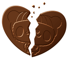 bobbed hair head Zoo Winter sticker #13932932