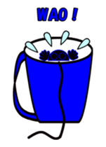 Black circle sticker #13932986