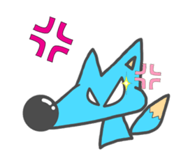 Blue Fox? Taiwan version sticker #13933116