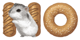 Food and cheerful friends sticker #13933139