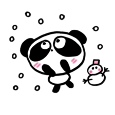 Pretty PANDA P-chan WINTER sticker #13933246