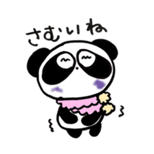 Pretty PANDA P-chan WINTER sticker #13933247