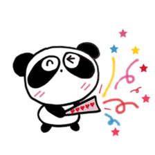 Pretty PANDA P-chan WINTER sticker #13933252