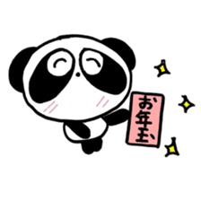 Pretty PANDA P-chan WINTER sticker #13933278