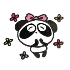 Pretty PANDA P-chan WINTER sticker #13933279