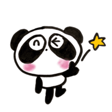 Pretty PANDA P-chan WINTER sticker #13933281