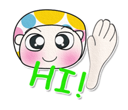 Mr. Hatoru. Good luck.^_^ sticker #13933353