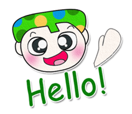 Hello! My name is Kamasa.^_^ sticker #13933526