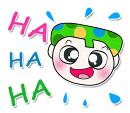 Hello! My name is Kamasa.^_^ sticker #13933538