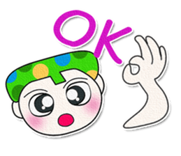 Hello! My name is Kamasa.^_^ sticker #13933544