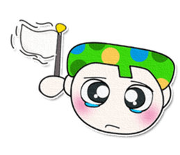 Hello! My name is Kamasa.^_^ sticker #13933561