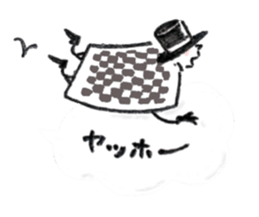 ACE of playing cards sticker #13934040