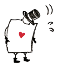 ACE of playing cards sticker #13934048