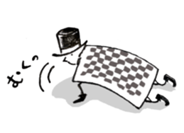 ACE of playing cards sticker #13934051