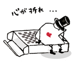 ACE of playing cards sticker #13934070