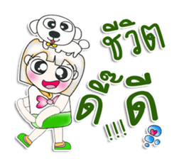 Miss Sayaka. I love dog. ^__^ sticker #13934163