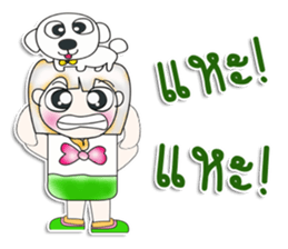 Miss Sayaka. I love dog. ^__^ sticker #13934164