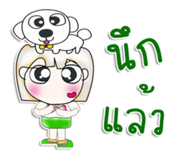 Miss Sayaka. I love dog. ^__^ sticker #13934166