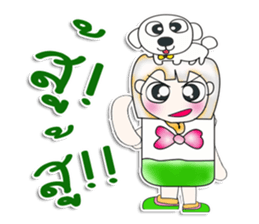 Miss Sayaka. I love dog. ^__^ sticker #13934176