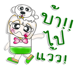 Miss Sayaka. I love dog. ^__^ sticker #13934185