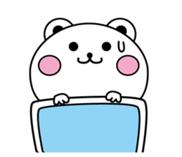 Bear to the excuse(Overseas edition) sticker #13934236