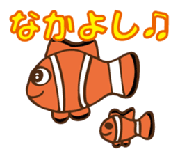 Friend of fish and the sea sticker #13934295
