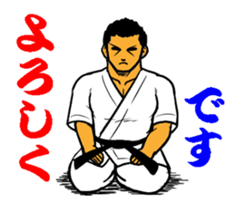 Karate-Man 3 sticker #13934512