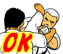 Karate-Man 3 sticker #13934527