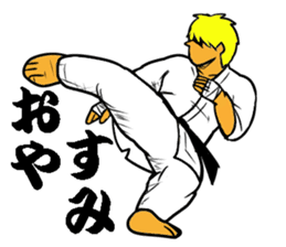 Karate-Man 3 sticker #13934536