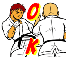 Karate-Man 3 sticker #13934539