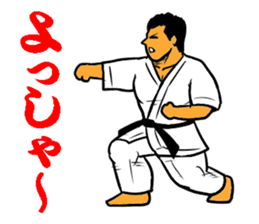 Karate-Man 3 sticker #13934544