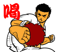 Karate-Man 3 sticker #13934547