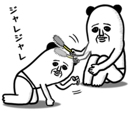 panda ossan 6 sticker #13934666