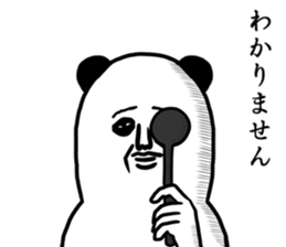 panda ossan 6 sticker #13934675