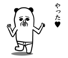 panda ossan 6 sticker #13934691
