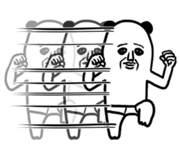 panda ossan 6 sticker #13934693