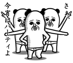 panda ossan 6 sticker #13934697