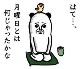 panda ossan 6 sticker #13934699